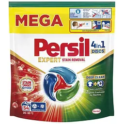 Капсули для прання Persil 4in1 Discs Expert Stain Removal Deep Clean 54 шт. (9000101830859)