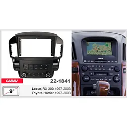 Перехідна рамка Lexus RX 300, Toyota Harrier Carav 22-1841 - мініатюра 6