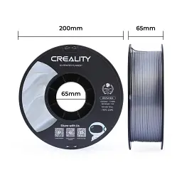 Пластик для 3D-принтера Creality PLA silky shine 1кг, 1.75мм, silver (3301120007) - мініатюра 7