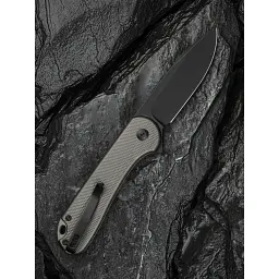 Ніж Civivi Button Lock Elementum II, Grey Aluminum, Darkwash (C18062PD-1) - мініатюра 11