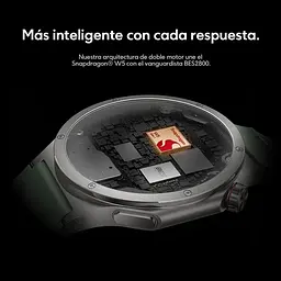 Розумний годинник Oneplus watch 4 Global Version NFC Midnight Titanium - Black (чорний) - мініатюра 6
