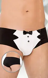 Еротична білизна стрінги Shorts 4504 - black M SoftLine 89-5591450412 101814