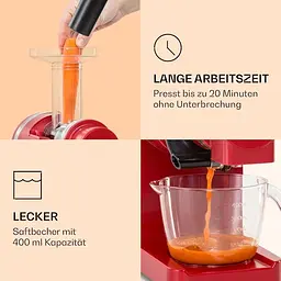 Соковижималка Klarstein Bella Elegance (10039898) - мініатюра 2