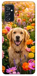 TPU чохол Demsky Flowery labrador для Samsung Galaxy M52