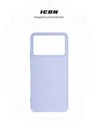 Чехол ArmorStandart ICON для Xiaomi Poco F6 Pro Lavender (ARM73519) - мініатюра 3