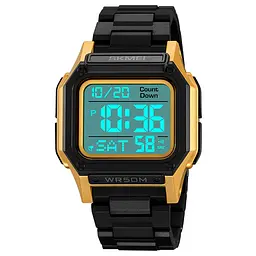 Чоловічий наручний годинник 2264BKGDWT Black-Gold-White Skmei acs0030089 - мініатюра 2