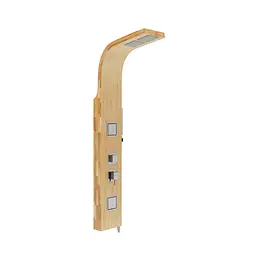 Душова панель Corsan Bao bamboo хром B022MCH - мініатюра 3