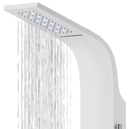 Душова панель Corsan Kaskada white LED A014MWHLED, Білий - мініатюра 2