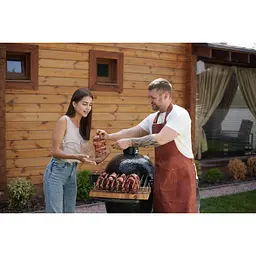 Керамічний вугільний гриль Primo Large Round All in One (PGCRCG) - мініатюра 14