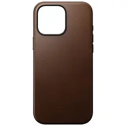 Шкіряний чохол Nomad Modern Leather Case Brown для iPhone 16 Pro Max (NM01692485) - мініатюра 2