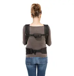 Сумка-переноска Bebe Confort GO 4, Black Chic, світло-сіра з чорним, (2675666210) - мініатюра 7