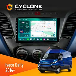 Штатна магнітола Iveco Daily 2014 Cyclone C9-013 4x64 DSP 4G Cyclone (НФ-00007631)