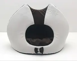 Будка для котів та собак Zoo-hunt Містик-котик №1 30х40х40 см коричнева (ZH2413-1) - мініатюра 3