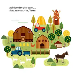 My First Book of Farm Animals. Montessori: A World of Achievements - мініатюра 4