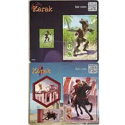 Аксесуар Lord of Boards Промонабір для гри Таємниці замку Карак І і ІІ Karak II Victorius and Darius Promo Characters укр. (LOB2357UA_promo)