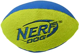 М'який футбольний м'яч для собак Nerf Dog Trackshot з інтерактивною пищалкою і хрустом - мініатюра 2