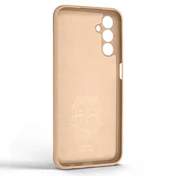 Силиконовый чехол для Samsung Galaxy M14 5G (M146), Icon Ring, пудровый, панель-накладка, с кольцом-подставкой на 360°, противоударный, возможность использования магнитных держателей, ArmorStandart (ARM68783) - мініатюра 2