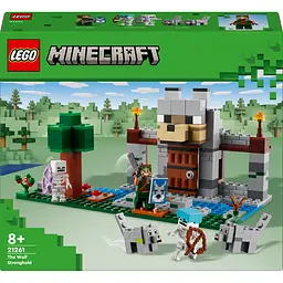 Конструктор LEGO Minecraft Вовк із Цитаделі 312 деталей (21261)