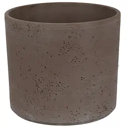 Вазон керамічний Spang Pillar Lava 21.6x18 см сіро-коричневий (1026918)