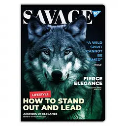 Набір зошитів для записів А4 Yes Savage 96 аркушів в клітку 3 шт. (682009) - мініатюра 2