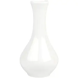 Ваза для квітів МВМ My Home Перлина 79x150 мм біла (DH-FLOWERS-30 WHITE)