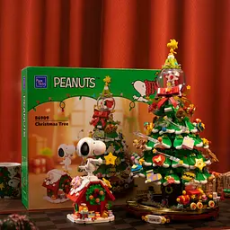 Конструктор Pantasy Snoopy Різдвяна ялинка (86909) - мініатюра 5
