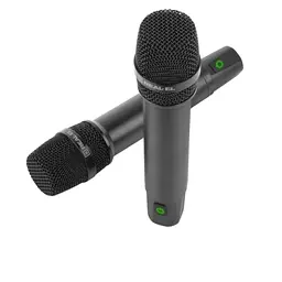 Мікрофон для караоке KM-850, Black, 6.35 мм jack, підключення бездротове REAL-EL teh0028136 - мініатюра 4