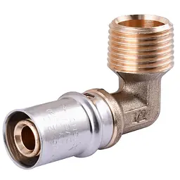 Кутник із зовнішньою різьбою прес APE AP 153 1/2″х16 000001736 - мініатюра 2