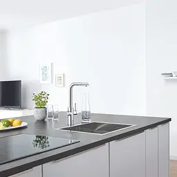 Змішувач для кухні з фільтром Grohe Blue Home 31539000, Хром - мініатюра 5