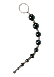 Анальні намиста X-10 Beads 28 см (чорний) - мініатюра 2