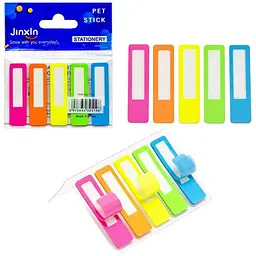 Закладка Color-It Stick Notes Р36 неонова 5 кольорів