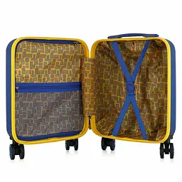 Валіза міні дитяча Semi Line 16 дюймів (XS) ABS-Plastic Blue/Yellow (T5888-1) - мініатюра 6