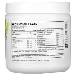 Комплекс амінокислот Thorne Research Amino Complex смак лимона 231 г - мініатюра 2