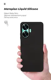 Чехол ArmorStandart ICON для Realme C55 Black (ARM70911) - мініатюра 7
