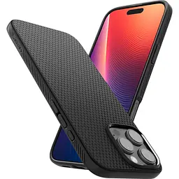 Чохол Spigen Liquid Air для Apple iPhone 16 Pro Matte Black (ACS08117) [117863] - мініатюра 6