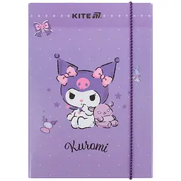 Папка для зошитів Kite Kuromi В5 на гумці (HK25-210-2)