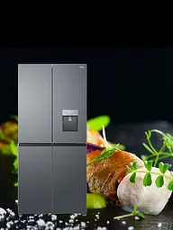 Холодильник Multy Doors TCL RP466CXF0 185х84х68см 4 дв. Х- 297 л М- 169 л A+ NF льдогенератор нержавіюча сталь (RP466CXF0) - мініатюра 14