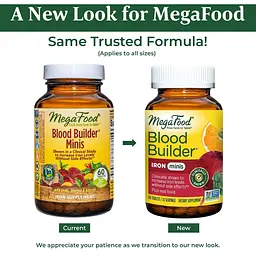 Будівельник крові MegaFood Blood Builder Minis 60 таблеток - мініатюра 5
