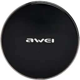Бездротовий зарядний пристрій AWEI W3 Wireless Charger Black - мініатюра 2