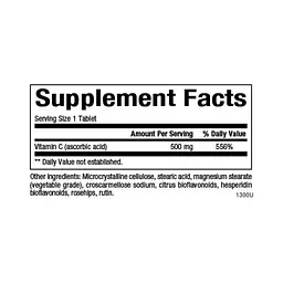 Вітаміни Natural Factors Vitamin C 500 мг 90 пігулок - мініатюра 2