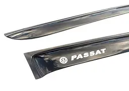 Дефлектори окон ветровики Volkswagen Passat B7 Седан 2010- Europe Скотч 3M Voron Glass - мініатюра 2