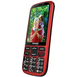 Мобільний телефон Sigma mobile Comfort 50 Optima Type-C Red (UA UCRF) - мініатюра 2