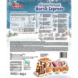 Новорічний Пряниковий Будиночок Lambertz Gingerbread North Express 1035 г - мініатюра 2