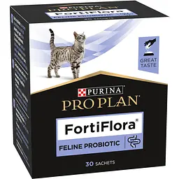Пробіотик Purina Pro Plan FortiFlora для дорослих котів та кошенят для підтримання нормальної міклофлори шлунково-кишкового тракту 30 г (30 шт. х 1 г) - мініатюра 2