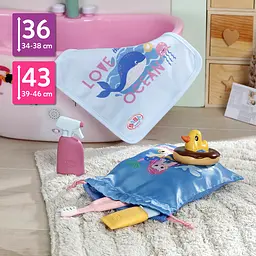 Ігровий набір для купання ляльки Baby Born Океан турботи (839881) - мініатюра 5