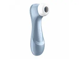 Вакуумний кліторальний стимулятор з вібрацією Satisfyer Pro 2+ (блакитний) - мініатюра 11
