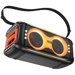 Портативна акустика Hoco HA9 Kayman dual-mic outdoor BT5.4 40W караоке з 2 мікрофонами бездротова - мініатюра 2