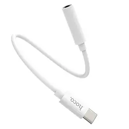 Перехідник Type-C на 3.5 мм Hoco LS30 Audio converter аудіо адаптер - мініатюра 2