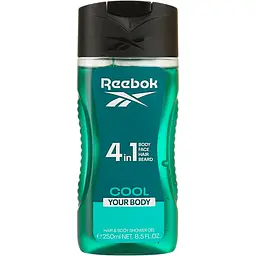 Подарунковий набір для чоловіків Reebok Cool your body: Туалетна вода 50 мл + Гель для душу 250 мл - мініатюра 3