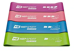 Набір резинок для фітнесу Hop-Sport 600x75мм HS-L675RL
